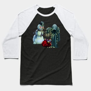 Dark christmas time Baseball T-Shirt